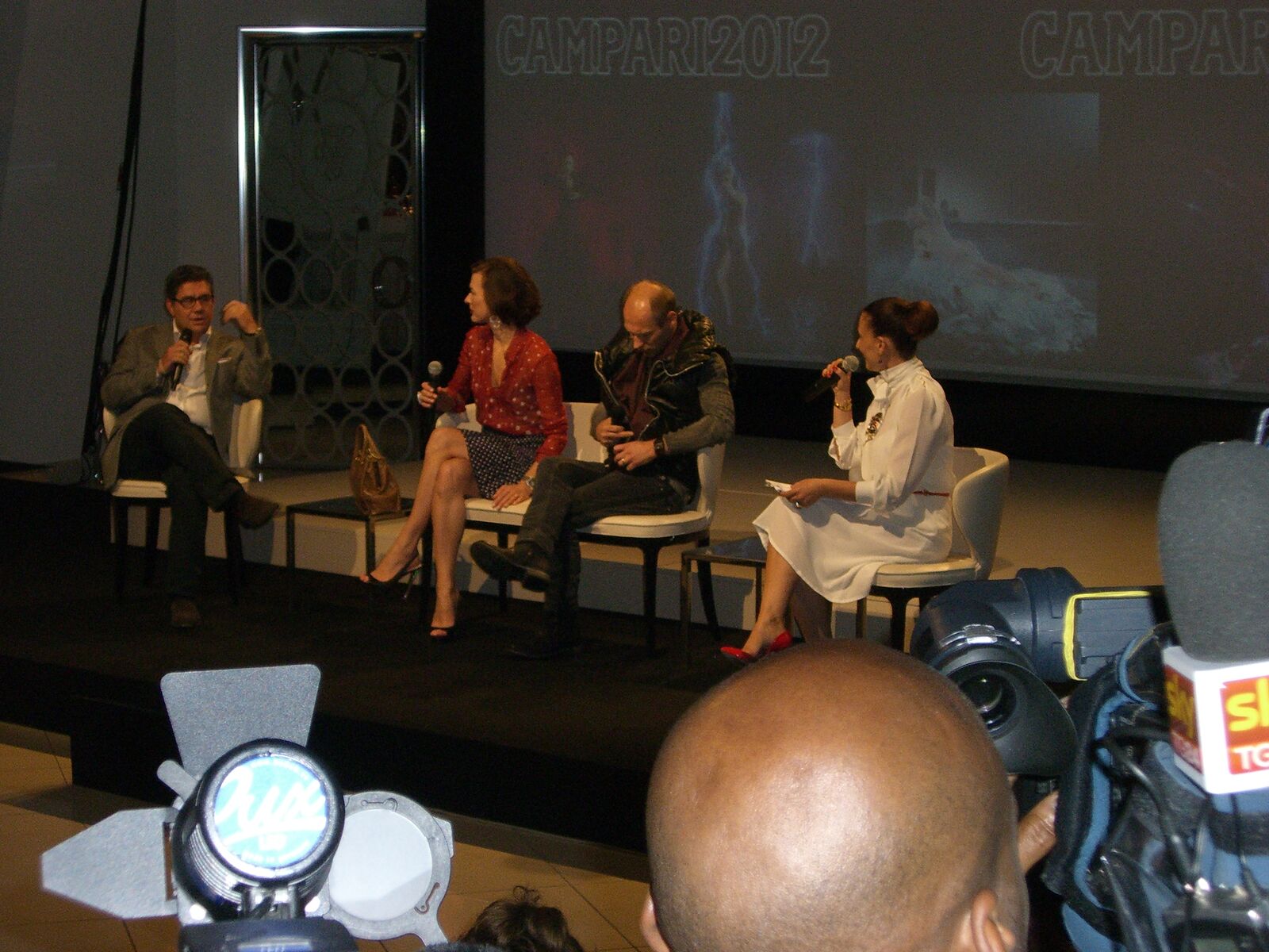 Pressekonferenz zur Vorstellung des Campari Kalenders 2012