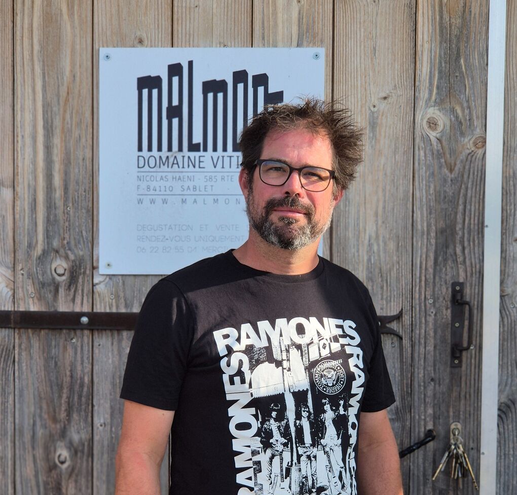 Nicolas Haeni von der Domaine Viticole Malmont Nicolas Haeni von der Domaine Viticole Malmont