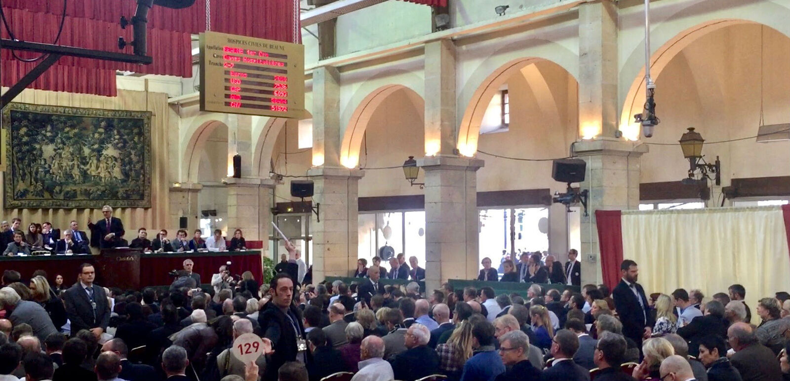 Weinversteigerung des Hospices de Beaune