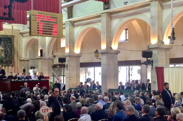 Weinversteigerung des Hospices de Beaune